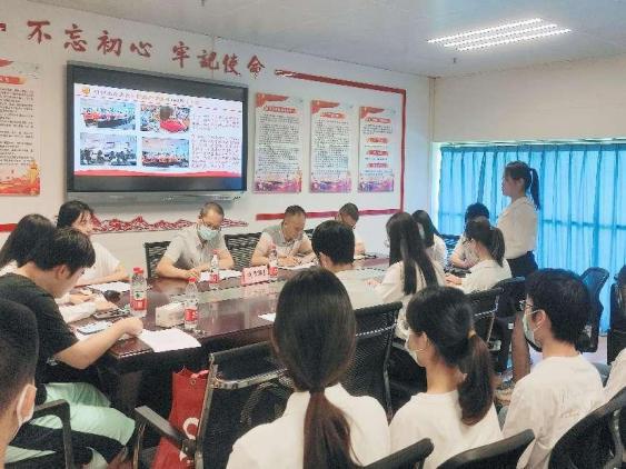 (思政午餐会和学校党史督导小组指导支部专题组织生活会) 配图5